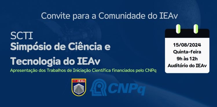 SCTI - Simpósio de Ciência e Tecnologia do IEAv 2024 